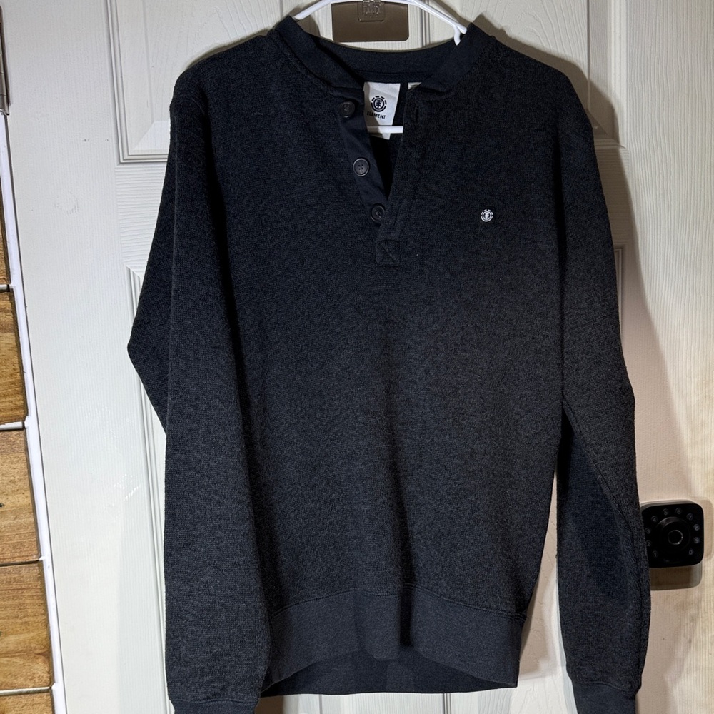 Men's Element Black Sweater Size Small